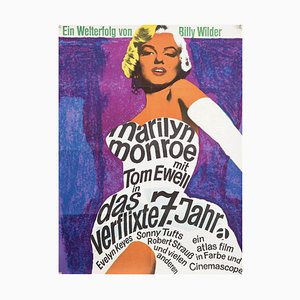 German The Seven Year Itch Poster, 1966