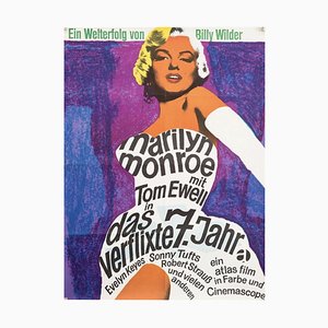 German The Seven Year Itch Poster, 1966