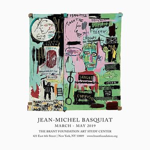 Jean Michel Basquiat at Brant Foundation Poster, 2019