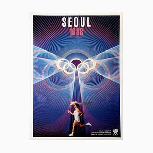Poster dei Giochi Olimpici di Seul, 1988