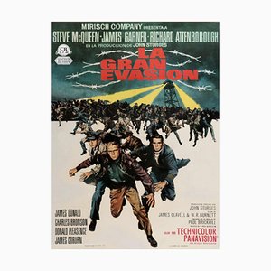 Spanish The Great Escape Poster by Frank McCarthy, 1963