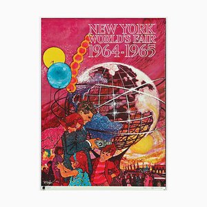 Poster della Fiera mondiale di New York di Bob Peak, 1964-1965