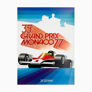 Poster del Gran Premio di Monaco di Carpenter, 1977