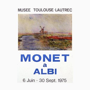 Claude Monet at Musee Toulouse-Lautrec Poster, 1975