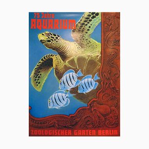 Berlin Aquarium Poster, 1988