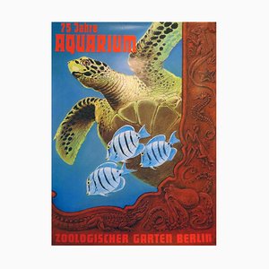 Berliner Aquarium Poster, 1988