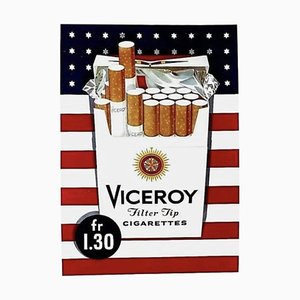 Cigarettes Poster from Viceroy, 1945