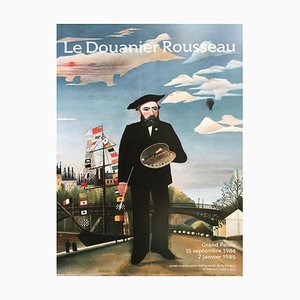 Henri Rousseau The Customs Officer Rousseau Grand Palais Paris Poster, 1984