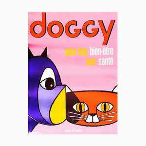 Poster Cibo per cani e gatti, 1962
