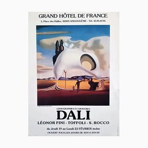 Salvador Dali Restaurant Poster mit Salz und Pfeffer, 1980
