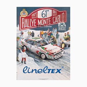 Monte Carlo Rally Poster, 1993