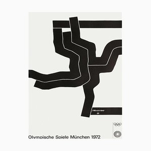 Olympische Spiele München Eduardo Chillida Poster, 1972