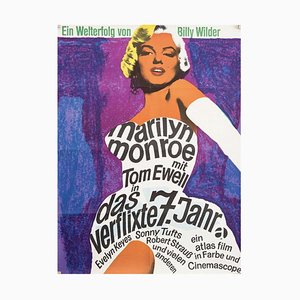 German The Seven Year Itch Poster, 1966