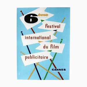 Cannes Film Festival Poster, 1959