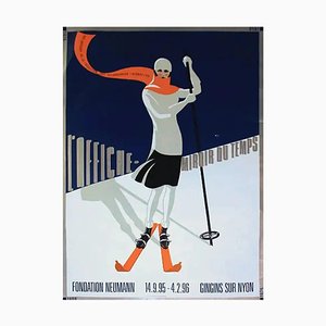 Skiing Poster Mirror of Time Poster, 1995