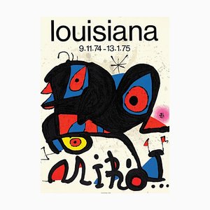 Joan Miro Louisiana Gallery Poster, 1974
