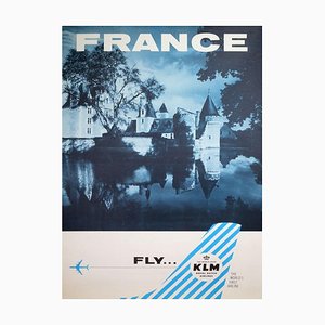 Poster France Fly KLM, 1960
