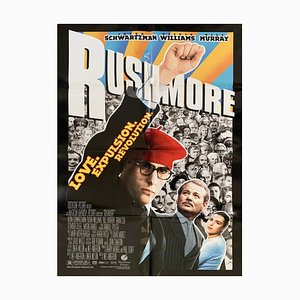 Affiche Wes Anderson Rushmore, 1998