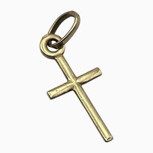 Vintage 9ct Gold Cross Crucifix Pendant