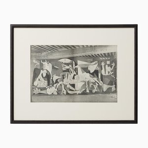 Dora Maar d'après Picasso Guernica, Verve Magazine, Photogravure, 1937, Encadré