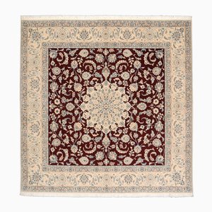 Nain Khorasan Hand-Knotted Rug