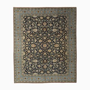 Qom Hand-Knotted Rug in Wool