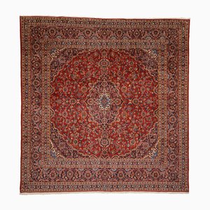 Kashan Hand-Knotted Rug in Wool
