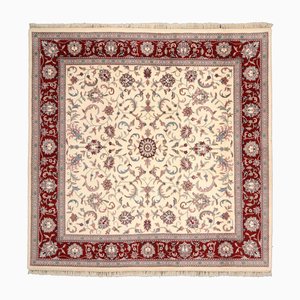 Isfahan Hand-Knotted Rug in Wool