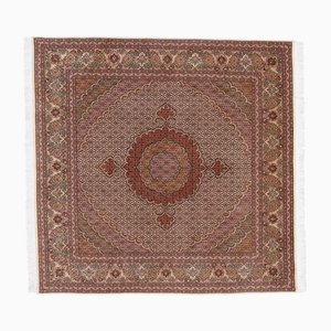 Tabriz Hand-Knotted Rug in Wool