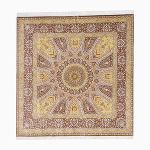 Ghom Silk Rug in Wool