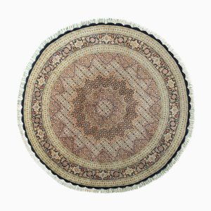 Tabriz Hand-Knotted Rug in Wool