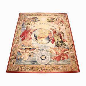 Hand-Knotted Middle Eastern Rug in Virgin Wool