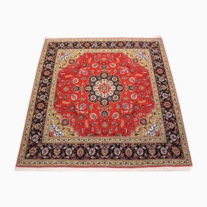 Tabriz Hand-Knotted Rug in Wool