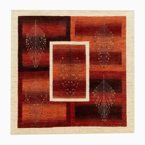 Middle Eastern Hand-Knotted Rug in Virgin Wool