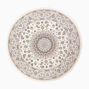 Nain Hand-Knotted Rug in Virgin Wool