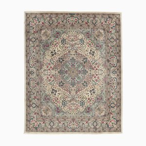 Large Hand-Knotted Rug in Wool
