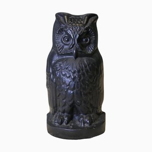 Butoir de Porte Hibou en Fonte