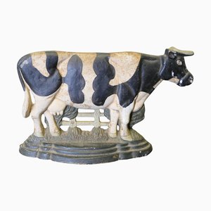 Butoir de Porte Vache en Fonte Peinte à Froid, 1900s