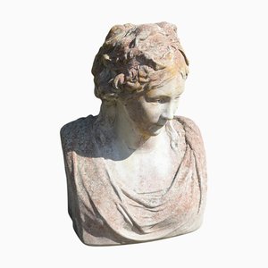 Busto de dama clásico degradado, años 30