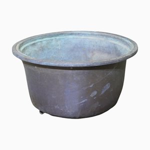 Calderone antico in rame, inizio XIX secolo