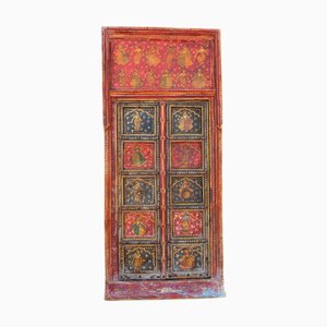 Portes Peintes Indiennes dans Cadre d'Origine