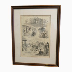 Croquis humoristiques de Wimbledon, 1879