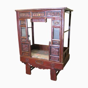 Red Lacquered Opium Bed