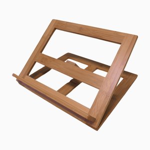 French Folding Book Rest in Bamboo, 1990