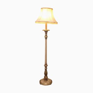 Louis Philippe Style Painted and Gilt Floor Lamp, 1910s