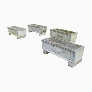 Grands Pots de Jardin, 1960s, Set de 4