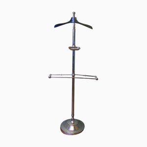Very Stylish Chrome Gents Valet, Suit Hanger, Mannequin, 1970