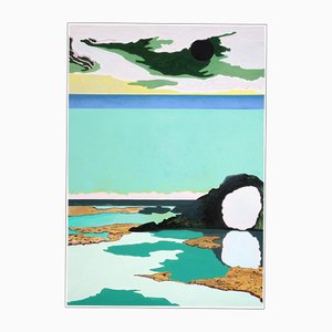 Alexandra Czierpka, Between Yearning and Emptiness, 2025, Mixed Media on Paper