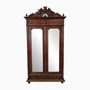 Antique French Wardrobe in Oak