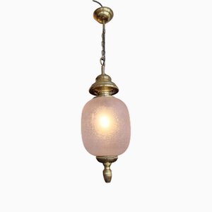 Lampada a sospensione vintage, Francia